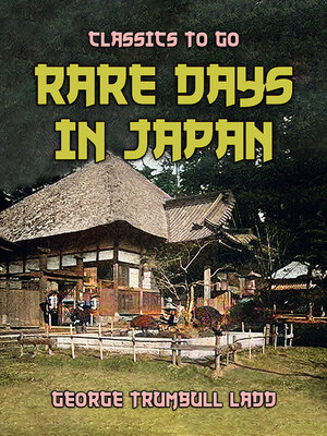 cover image of Rare Days In Japan